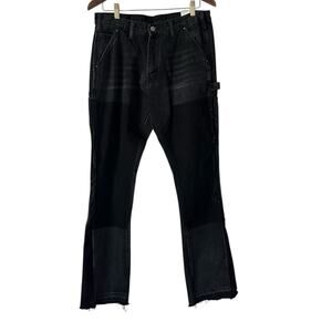 MNML::ウェットパンツ:m[RESALE] ロゴパイピングスウェットパンツ(90cm 黒): キッズ - ナルミヤ